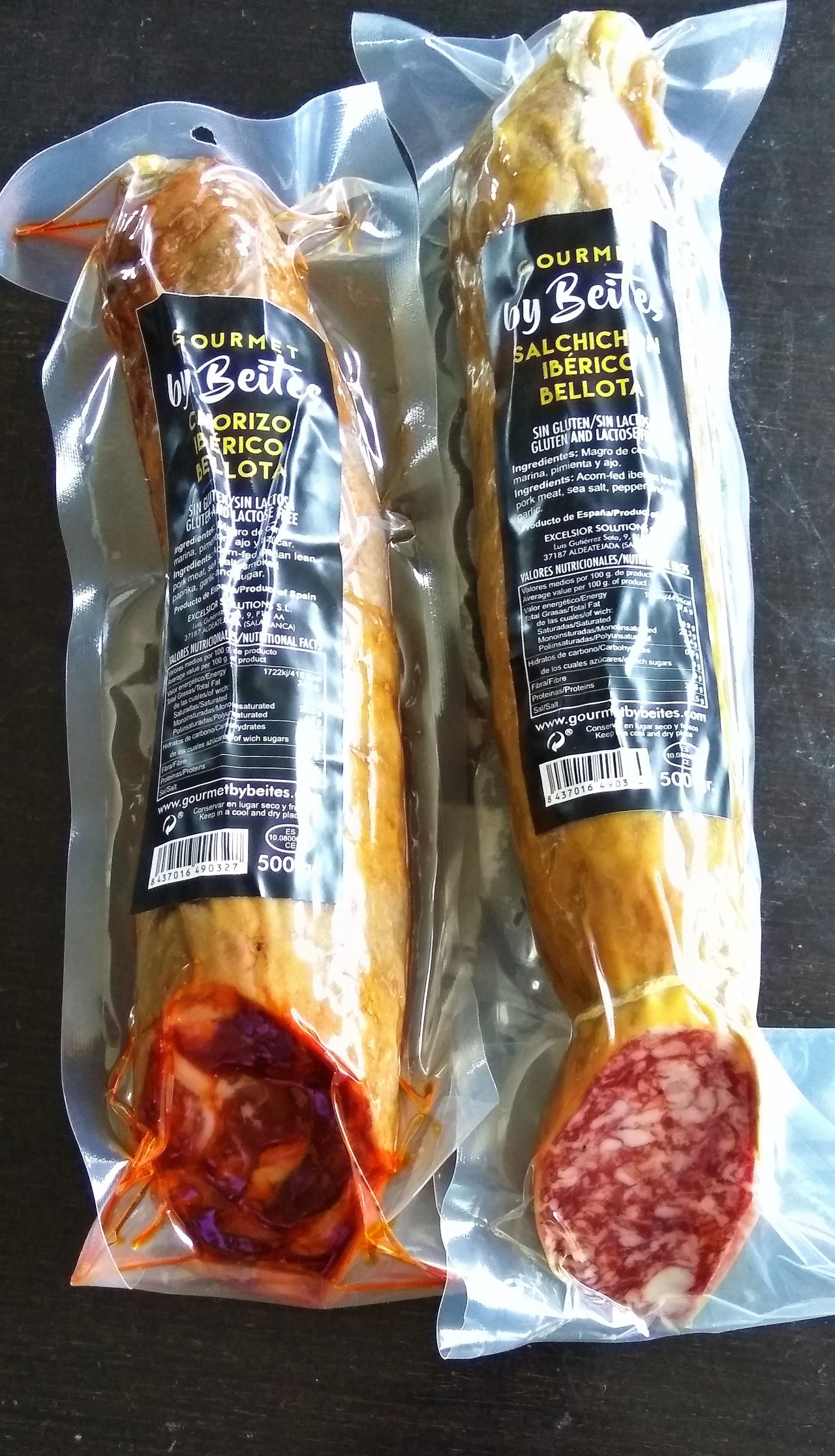 Chorizo y Salchichón Ibérico de Bellota (2)